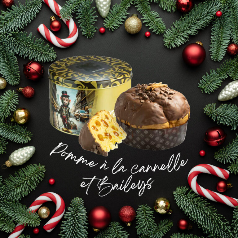 Panettone Pomme à la cannelle & Baileys